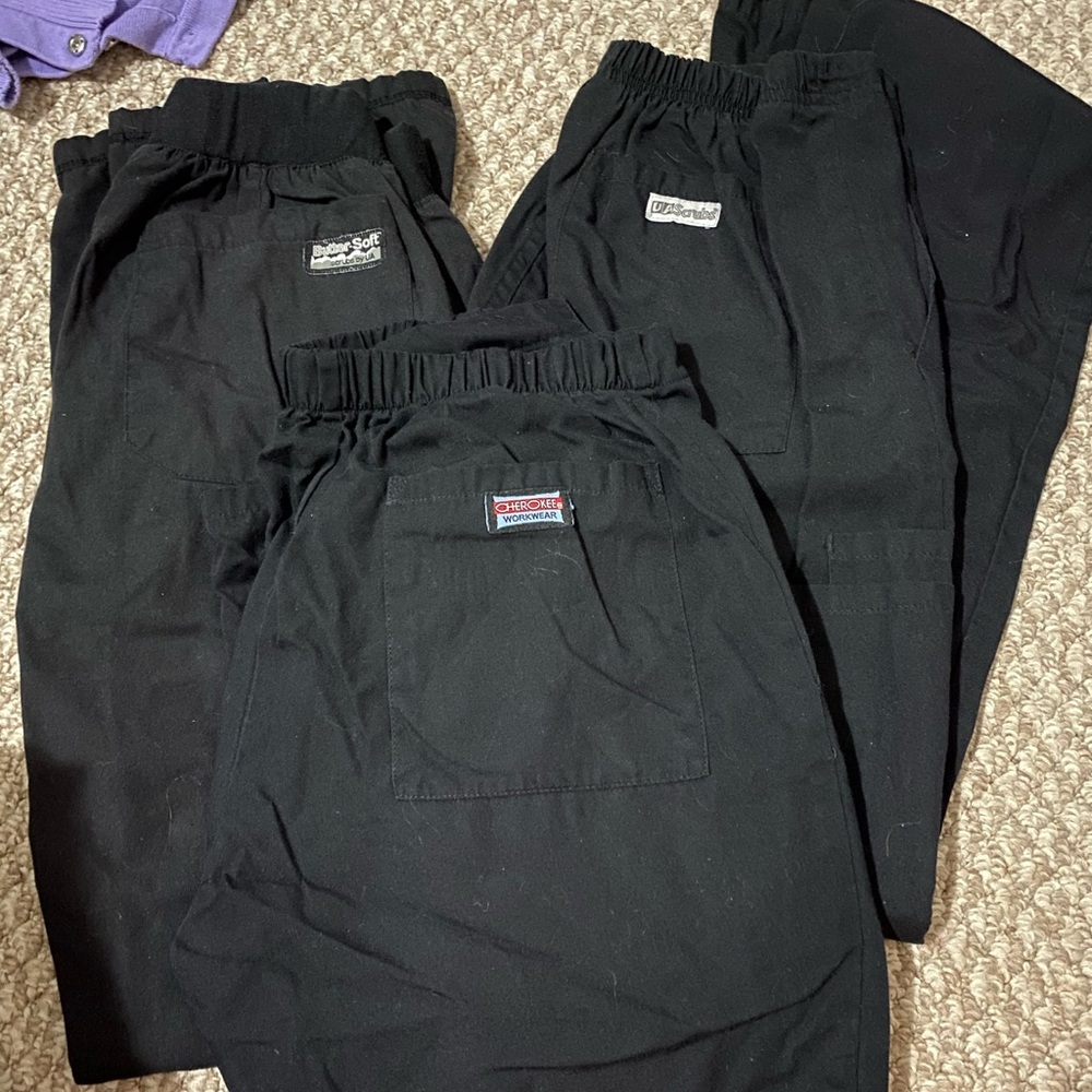 Black Scrub Pant Lot